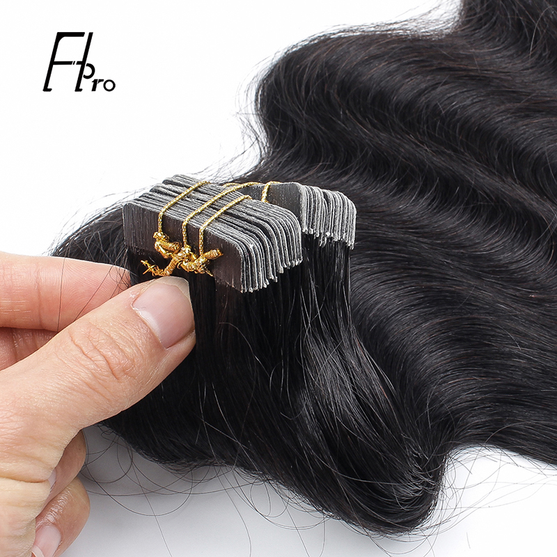 Good Quality Tape In Hair Extension Body Wave Hair Skin Weft Hair